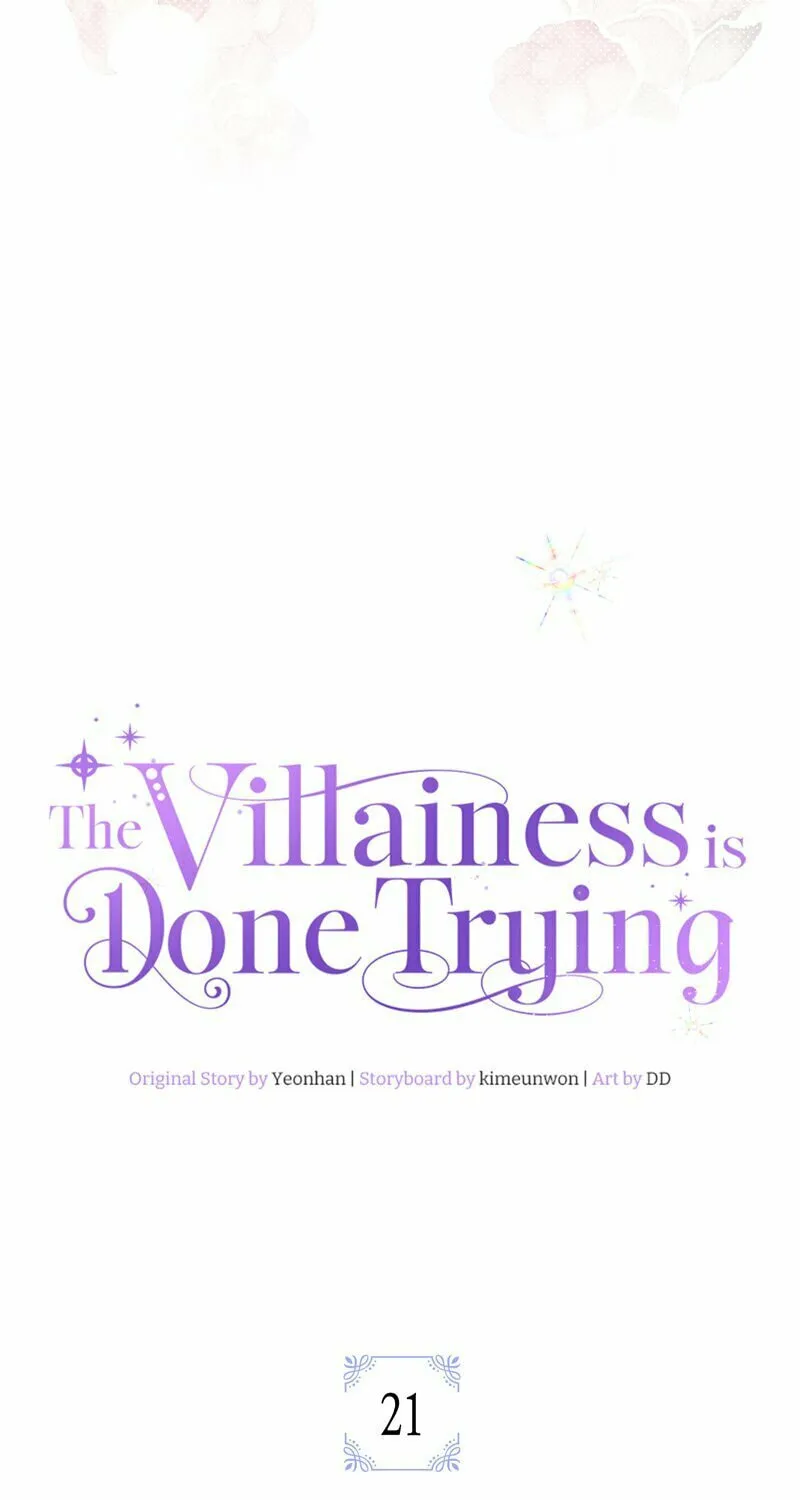 The Villainess Is Done Trying Chapter 21 page 30 - 