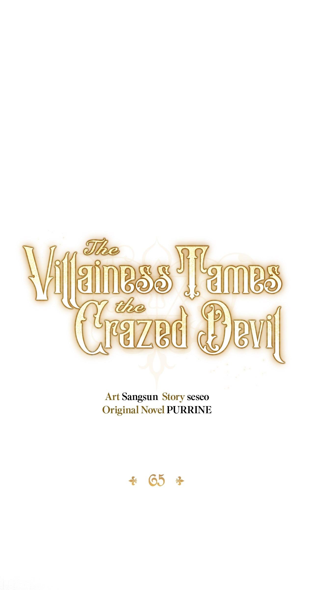 The Villainess Tames the Crazed Devil Chapter 65 page 37 - 
