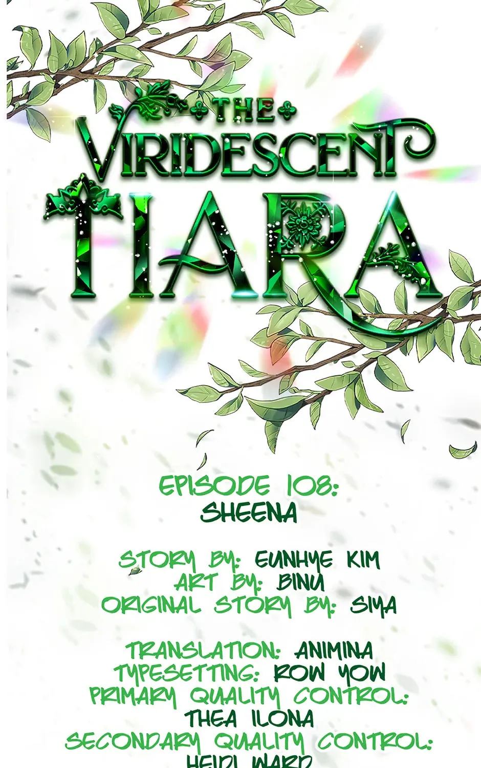 Read The Viridescent Tiara chapter 108 image 20 on Lezhin