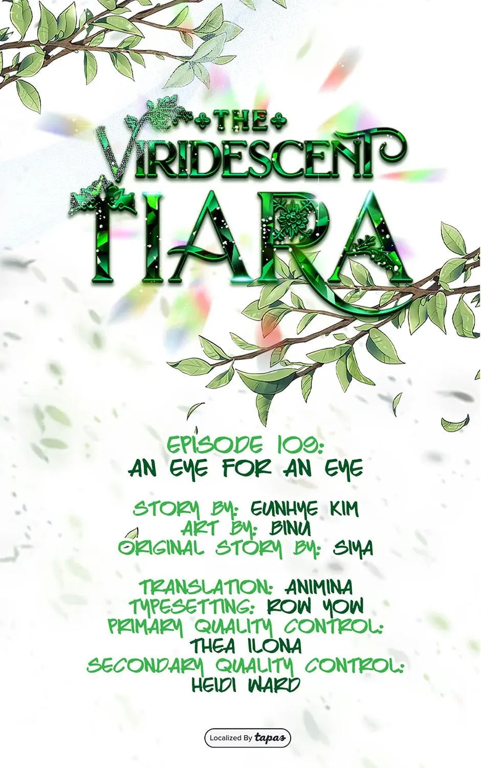 Read The Viridescent Tiara chapter 109 image 18 on Lezhin