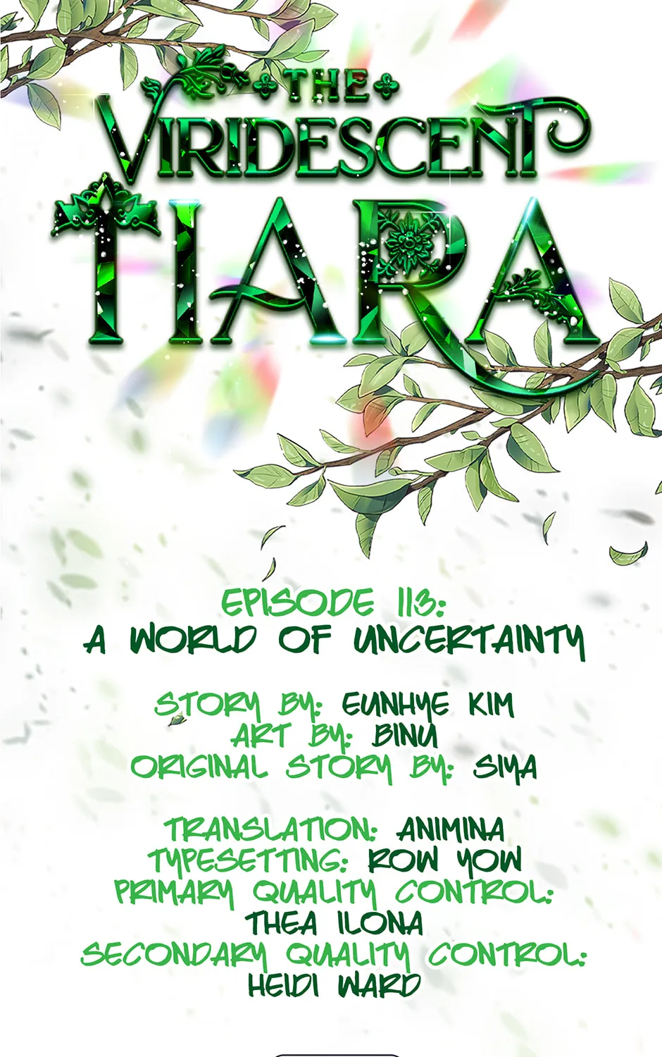 Read The Viridescent Tiara chapter 113 image 36 on Lezhin