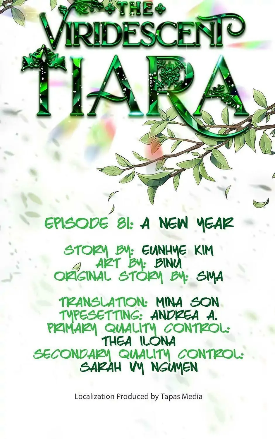 Read The Viridescent Tiara chapter 81 image 18 on Lezhin
