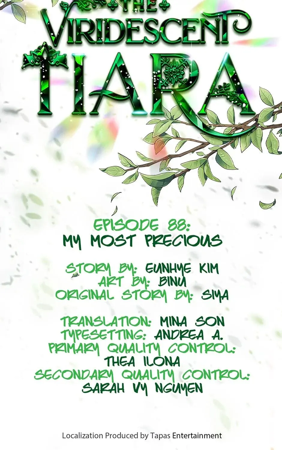 Read The Viridescent Tiara chapter 88 image 10 on Lezhin