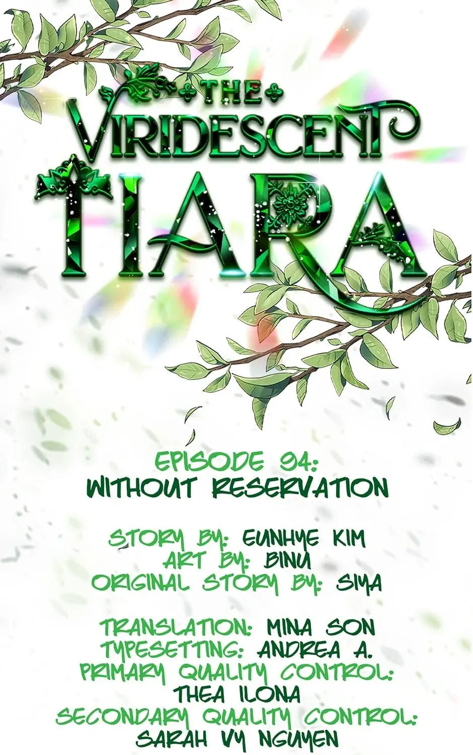 Read The Viridescent Tiara chapter 94 image 18 on Lezhin