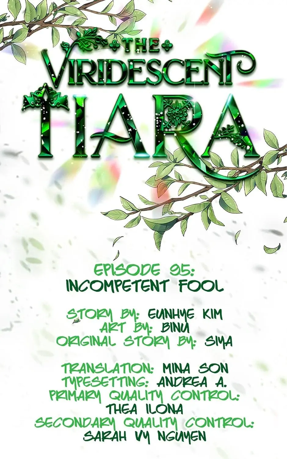 Read The Viridescent Tiara chapter 95 image 16 on Lezhin