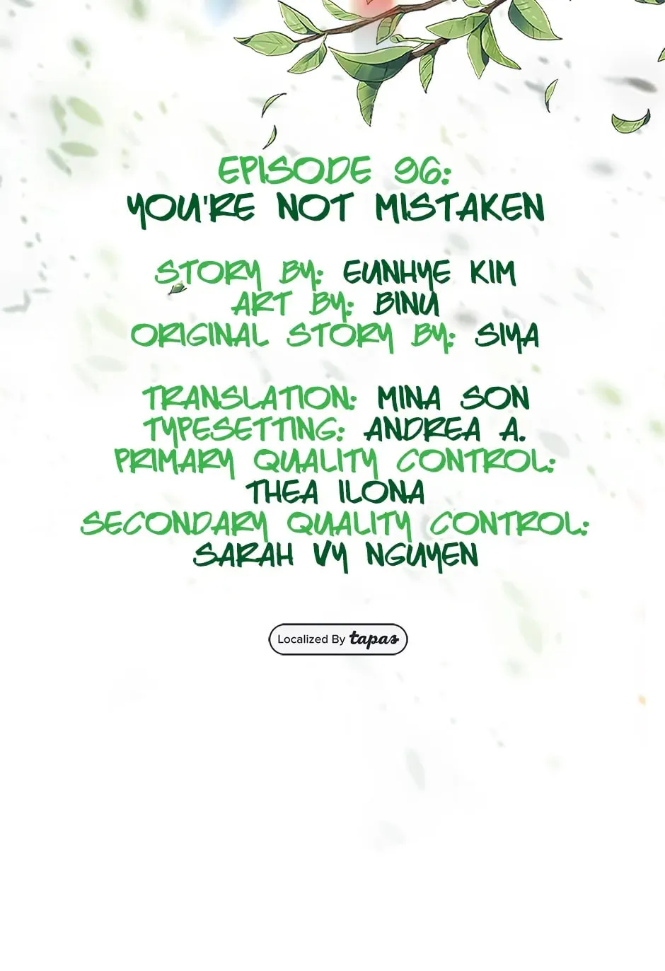 Read The Viridescent Tiara chapter 96 image 1 on Lezhin