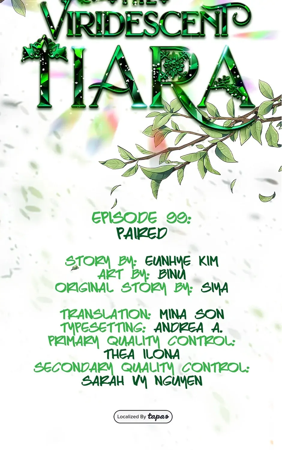 Read The Viridescent Tiara chapter 99 image 24 on Lezhin