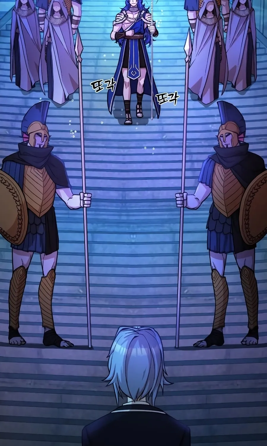 Read The Warrior Returns chapter 8 image 14 on Lezhin