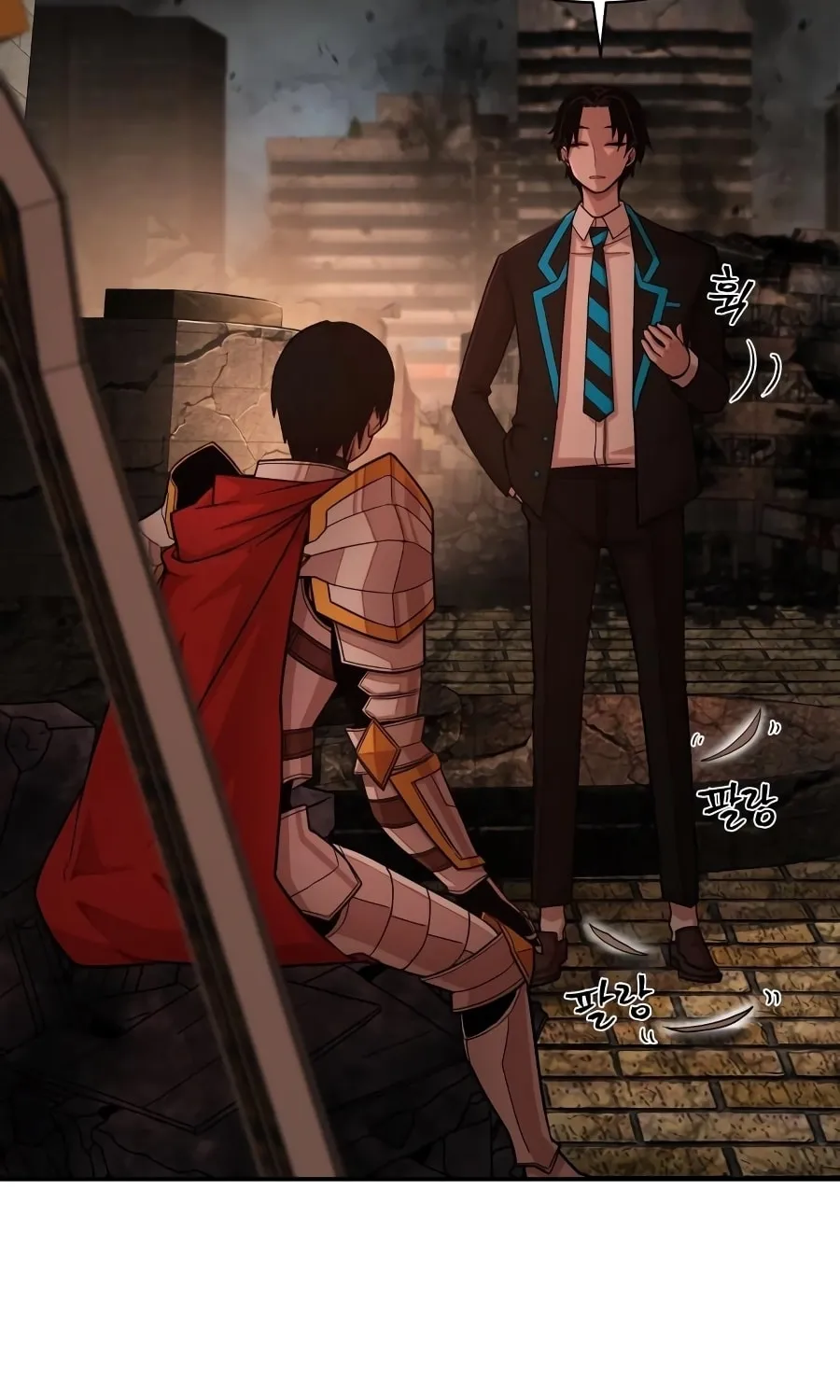 Read The Warrior Returns chapter 8 image 326 on Lezhin