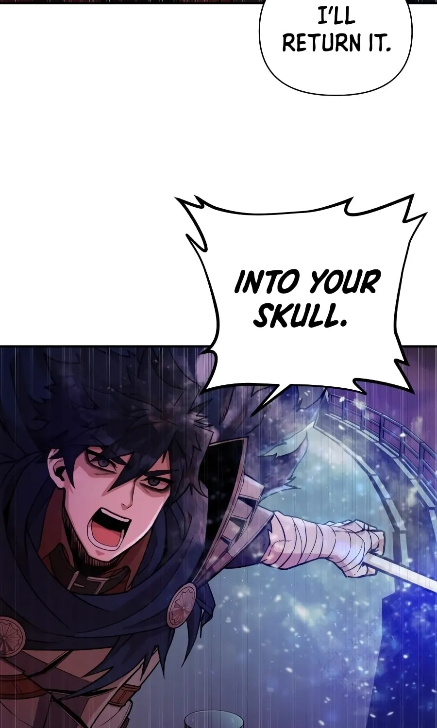 Read The Warrior Returns chapter 8 image 54 on Lezhin