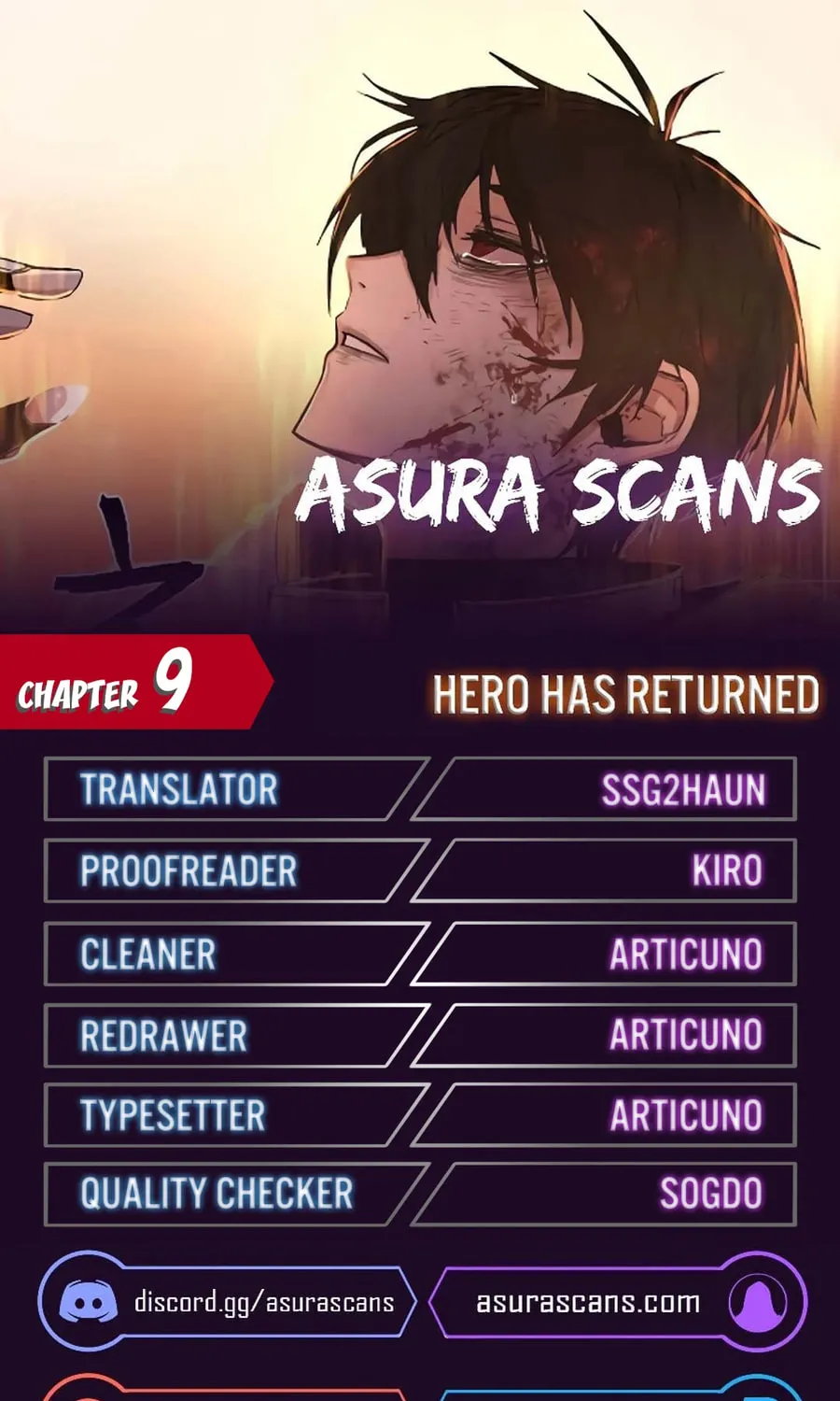 Read The Warrior Returns chapter 9 image 0 on Lezhin