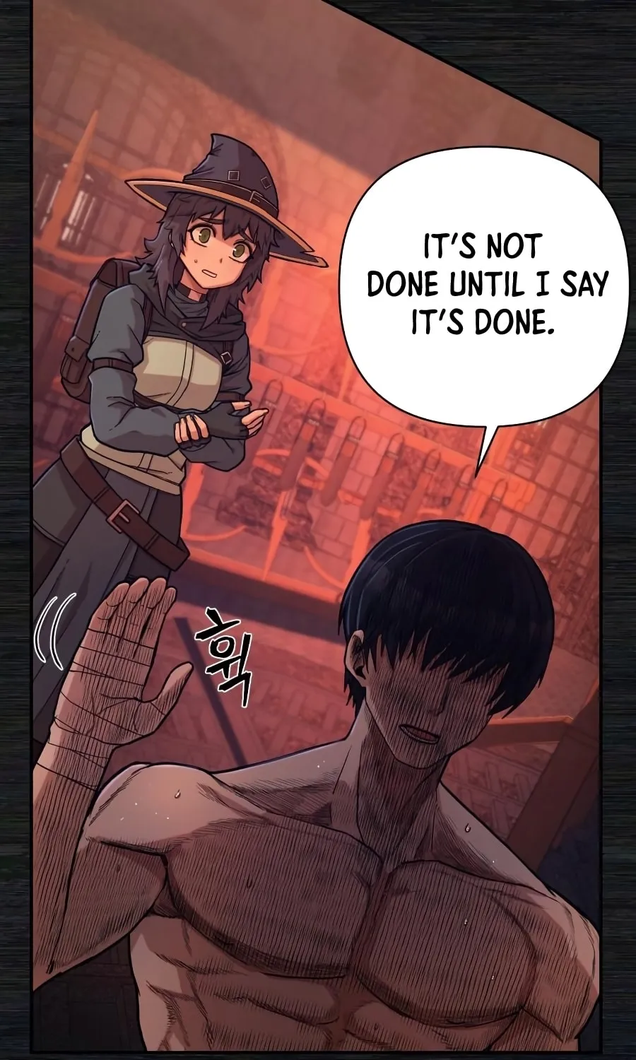 Read The Warrior Returns chapter 9 image 44 on Lezhin