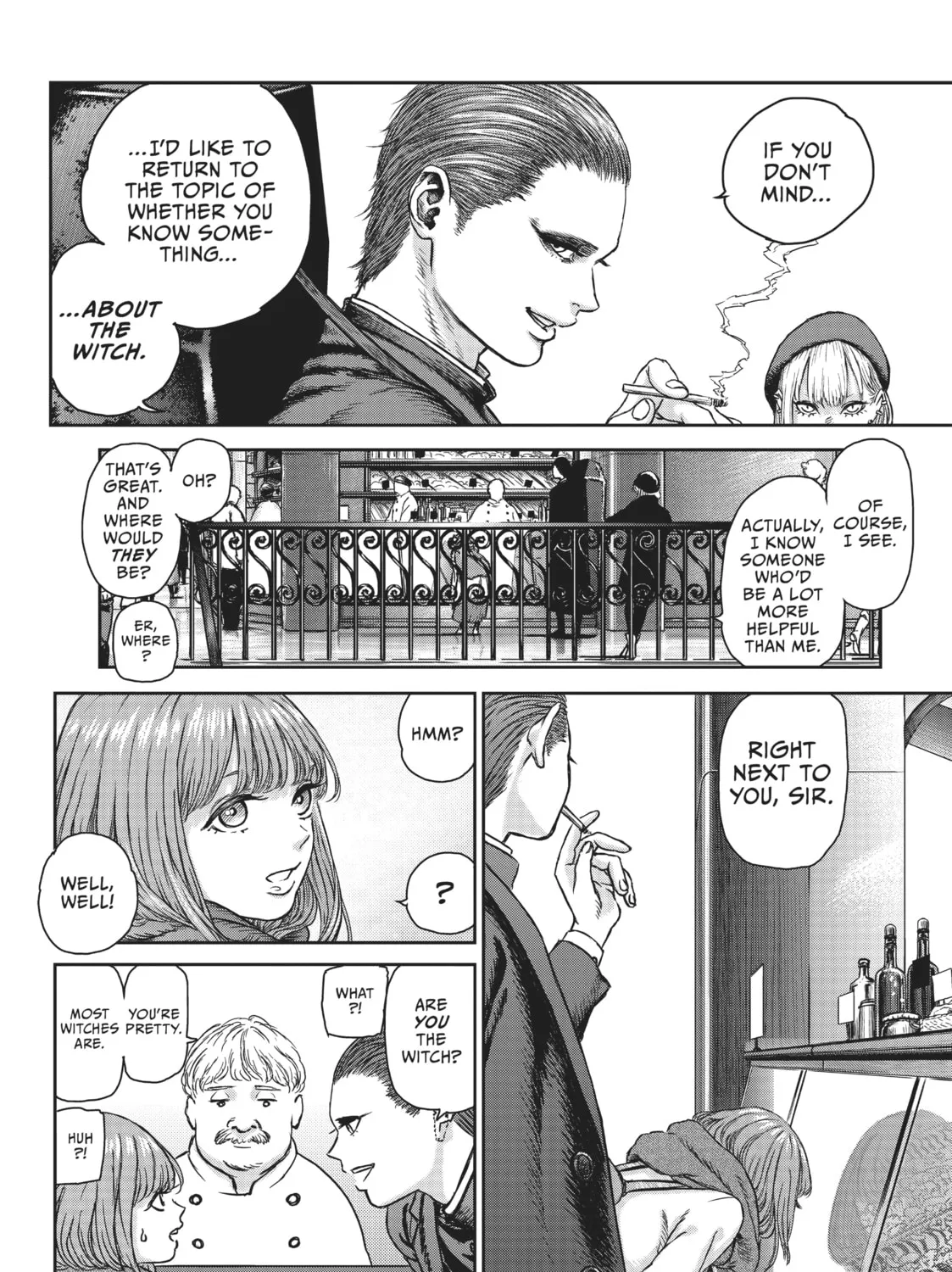 Read The Witch and the Beast chapter 1 image 12 on Lezhin