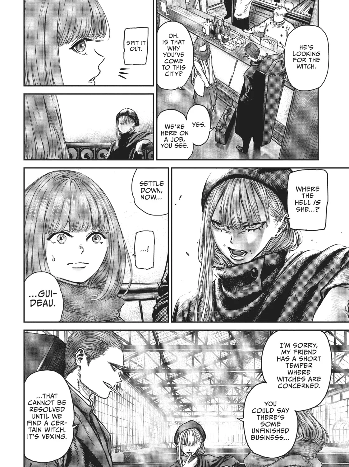 Read The Witch and the Beast chapter 1 image 14 on Lezhin