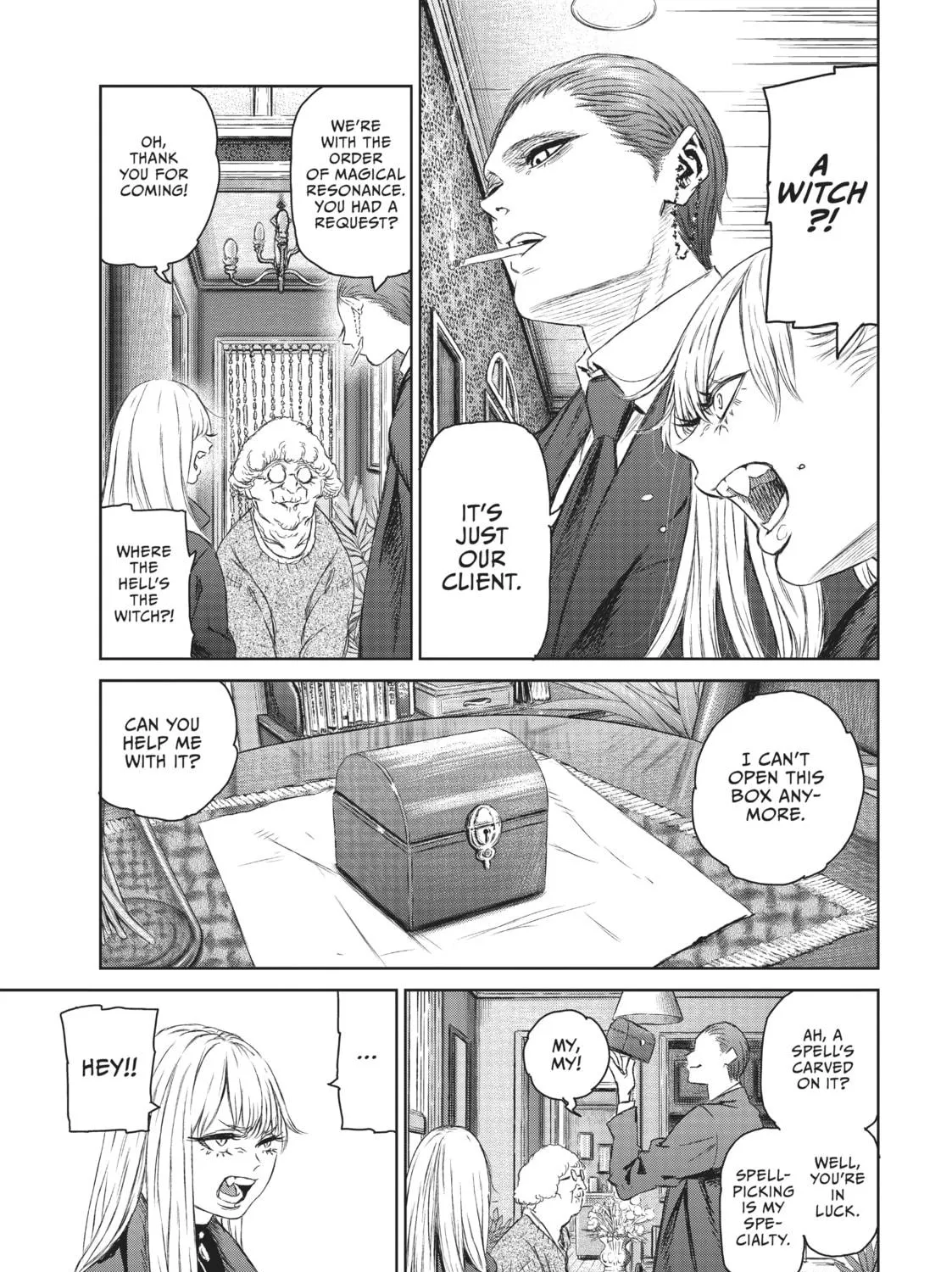 Read The Witch and the Beast chapter 3 image 34 on Lezhin