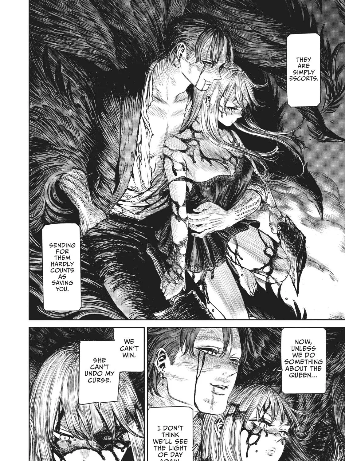 Read The Witch and the Beast chapter 40 image 100 on Lezhin