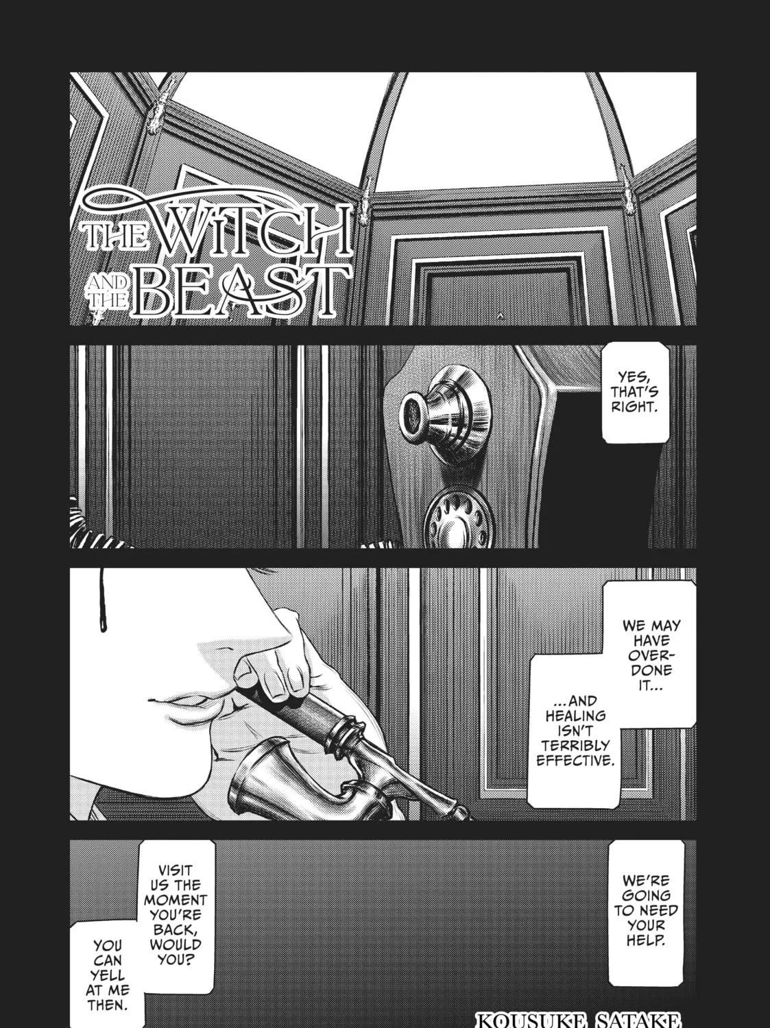 Read The Witch and the Beast chapter 42 image 0 on Lezhin