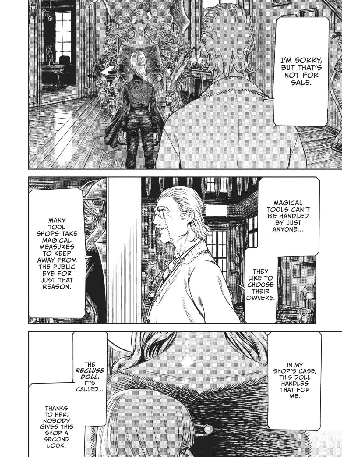 Read The Witch and the Beast chapter 42 image 34 on Lezhin
