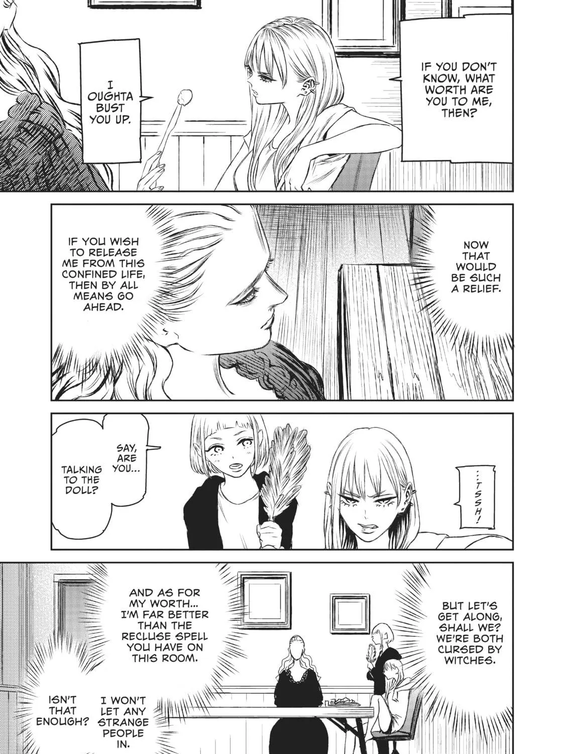 Read The Witch and the Beast chapter 43 image 8 on Lezhin