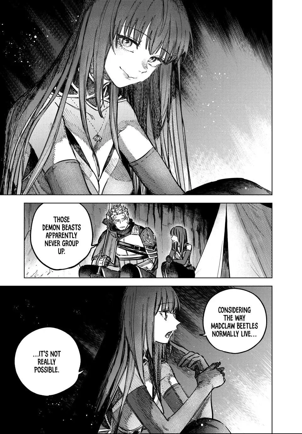 Read The Witch and the Mercenary chapter 1.2 image 2 on Lezhin
