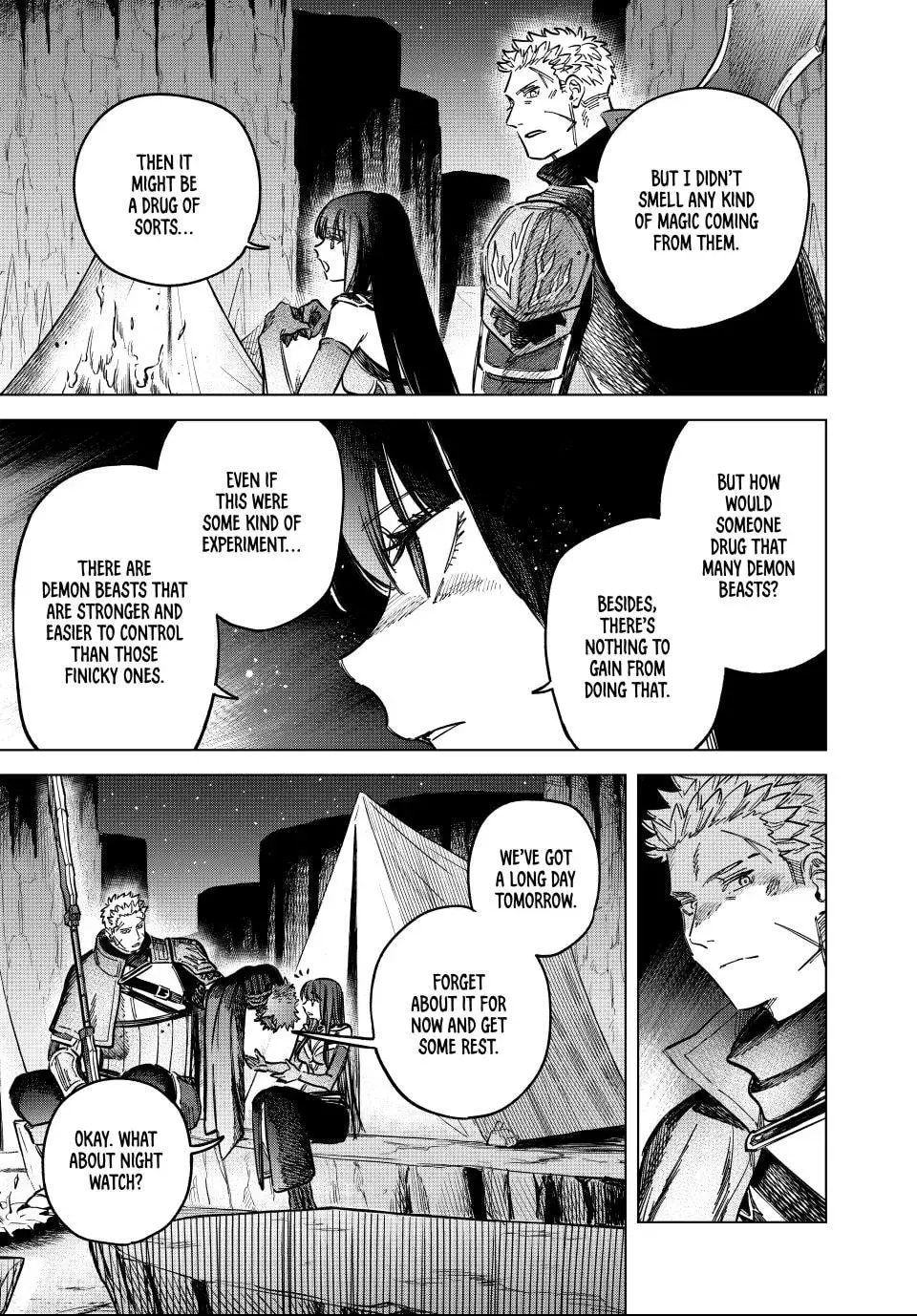 Read The Witch and the Mercenary chapter 1.2 image 4 on Lezhin
