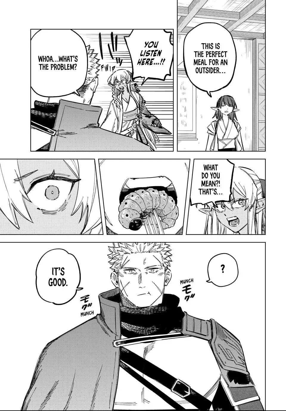 Read The Witch and the Mercenary chapter 1.3 image 8 on Lezhin