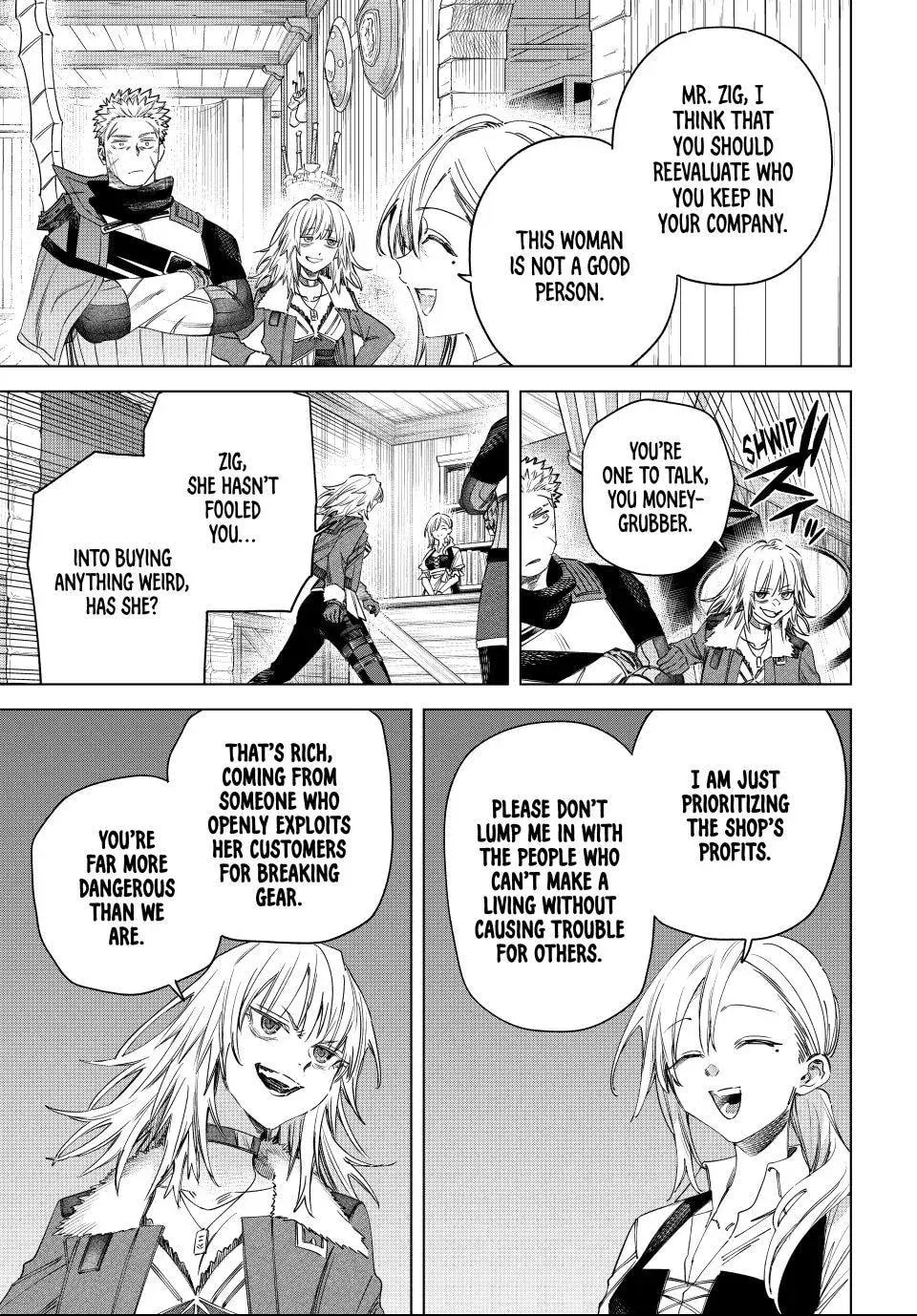Read The Witch and the Mercenary chapter 1.5 image 2 on Lezhin
