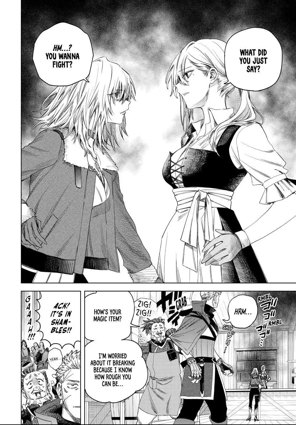 Read The Witch and the Mercenary chapter 1.5 image 3 on Lezhin