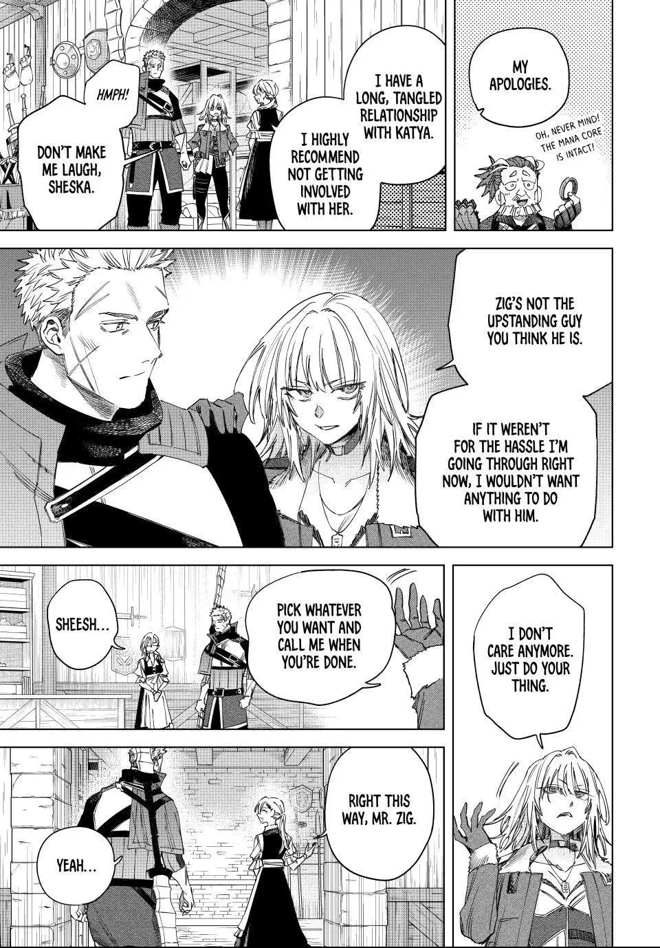 Read The Witch and the Mercenary chapter 1.5 image 4 on Lezhin