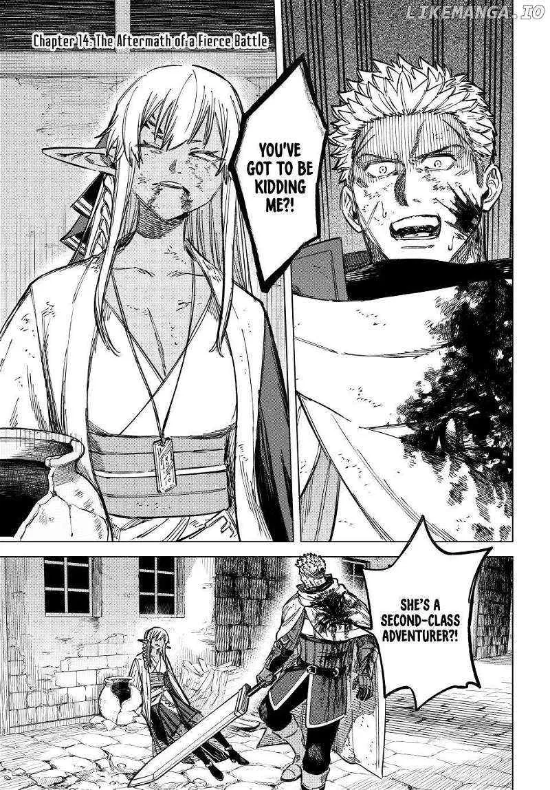 Read The Witch and the Mercenary chapter 14 image 1 on Lezhin