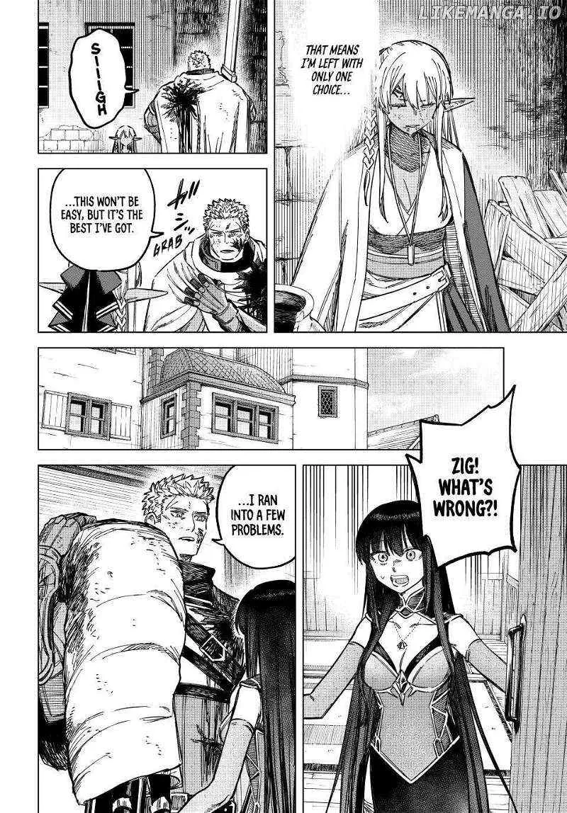 Read The Witch and the Mercenary chapter 14 image 4 on Lezhin