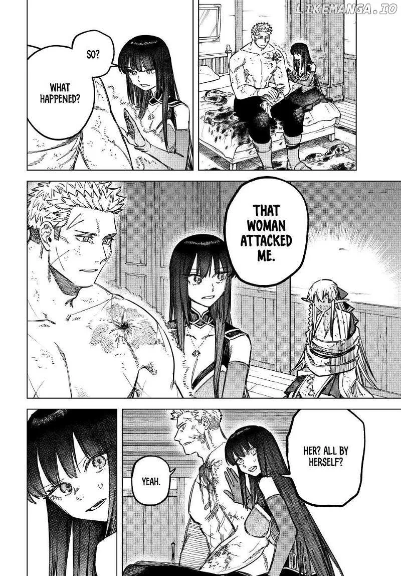 Read The Witch and the Mercenary chapter 14 image 6 on Lezhin