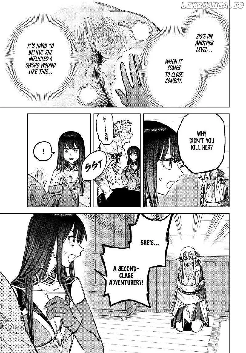 Read The Witch and the Mercenary chapter 14 image 7 on Lezhin