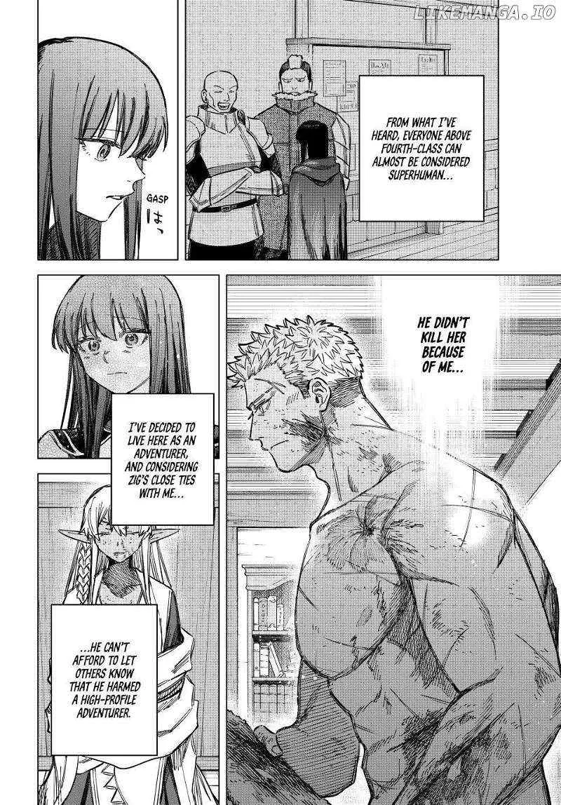 Read The Witch and the Mercenary chapter 14 image 8 on Lezhin