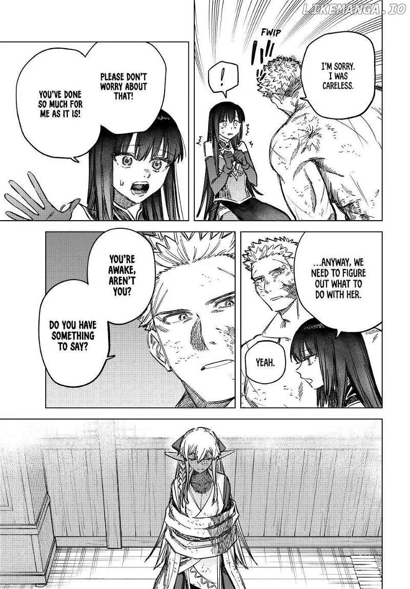 Read The Witch and the Mercenary chapter 14 image 9 on Lezhin