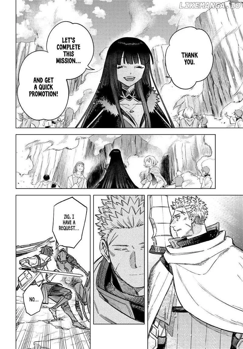 Read The Witch and the Mercenary chapter 18 image 8 on Lezhin