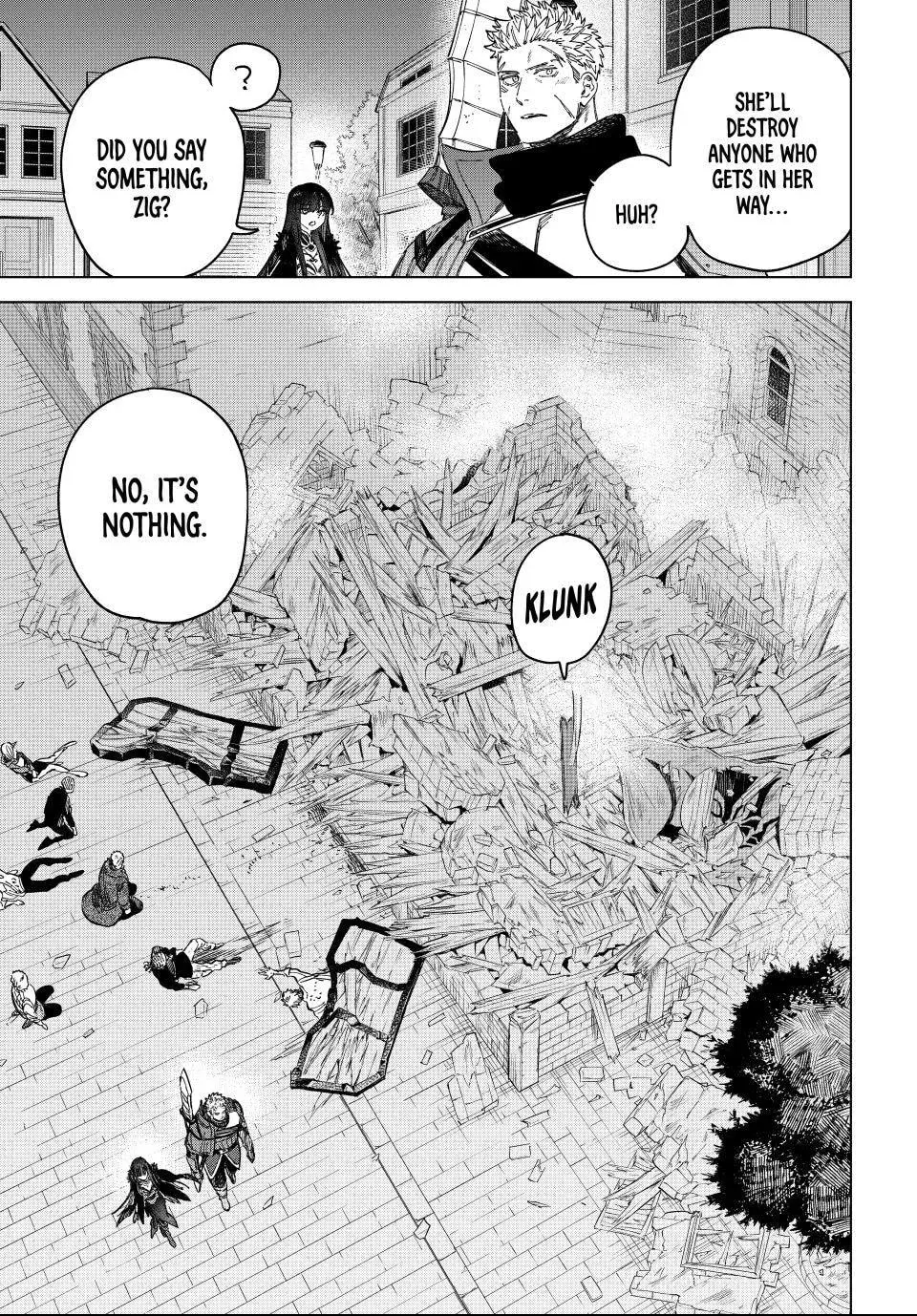Read The Witch and the Mercenary chapter 2.1 image 9 on Lezhin