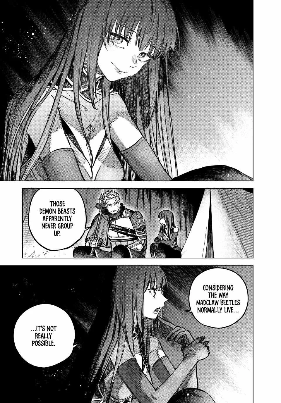 Read The Witch and the Mercenary chapter 20 image 3 on Lezhin
