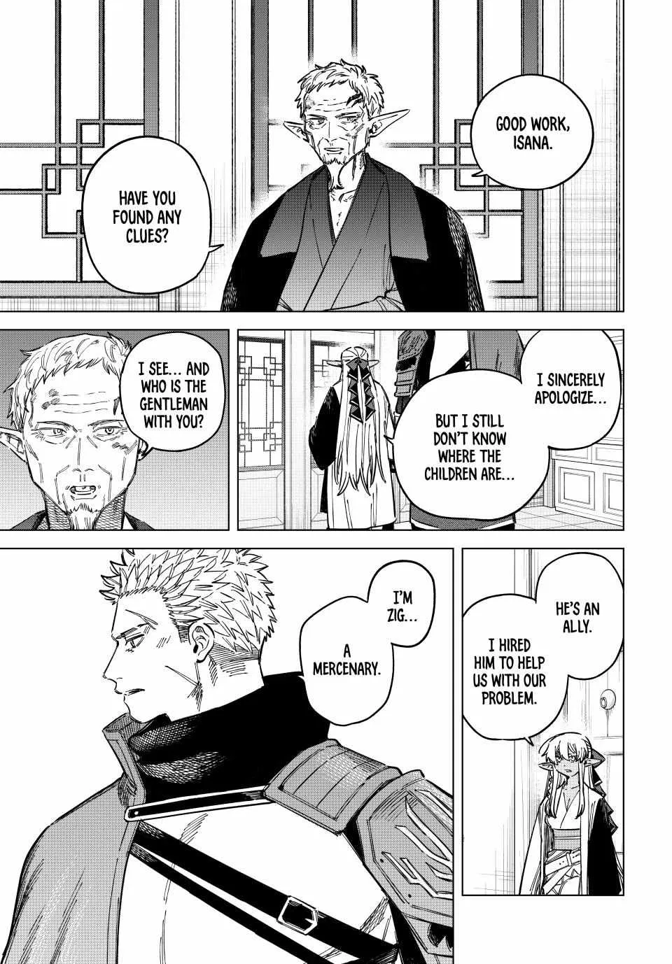 Read The Witch and the Mercenary chapter 24 image 2 on Lezhin