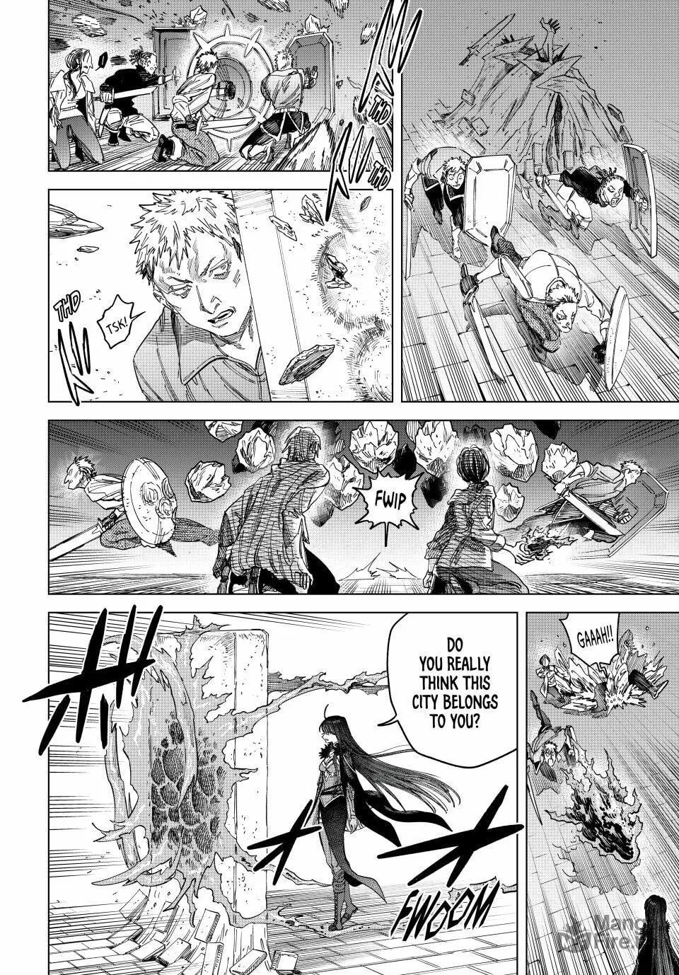 Read The Witch and the Mercenary chapter 48 image 9 on Lezhin