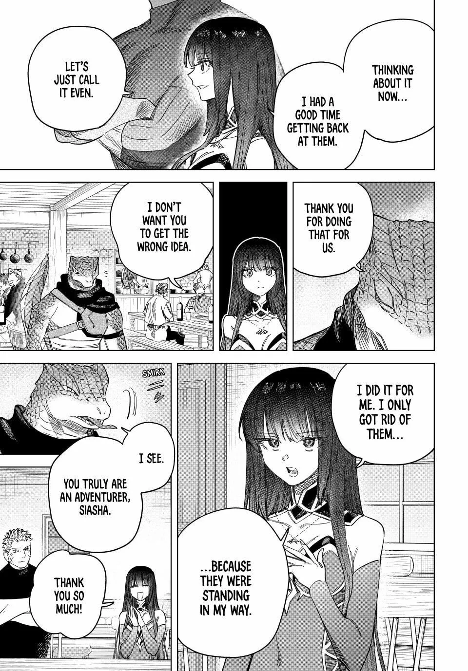 Read The Witch and the Mercenary chapter 49 image 12 on Lezhin