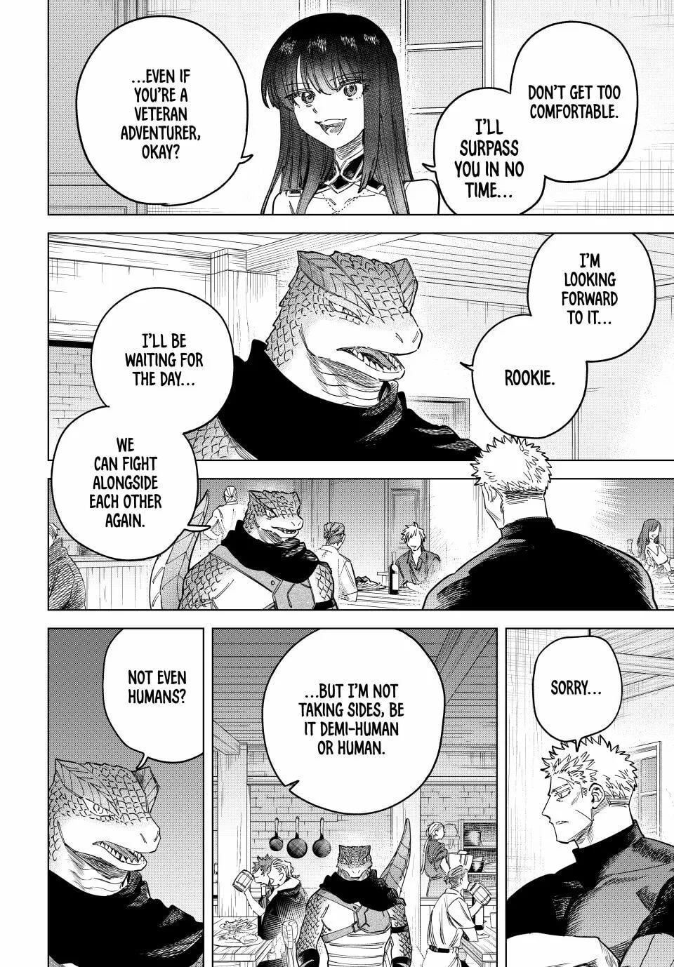 Read The Witch and the Mercenary chapter 49 image 13 on Lezhin