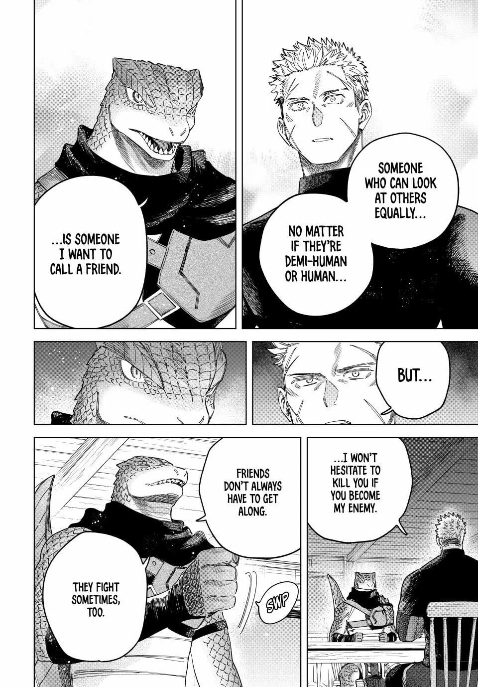 Read The Witch and the Mercenary chapter 49 image 15 on Lezhin