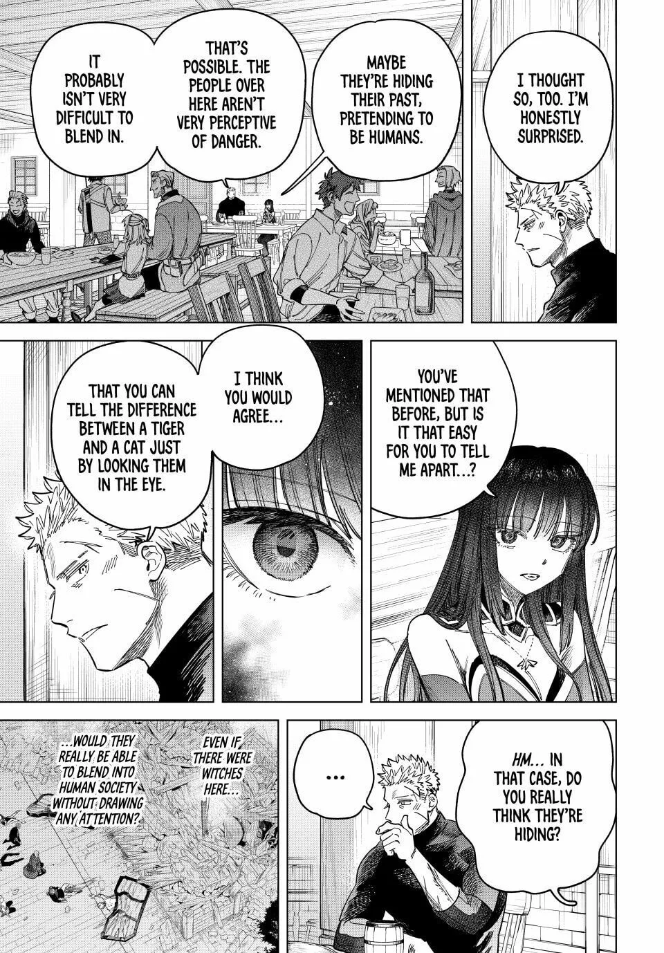 Read The Witch and the Mercenary chapter 49 image 6 on Lezhin
