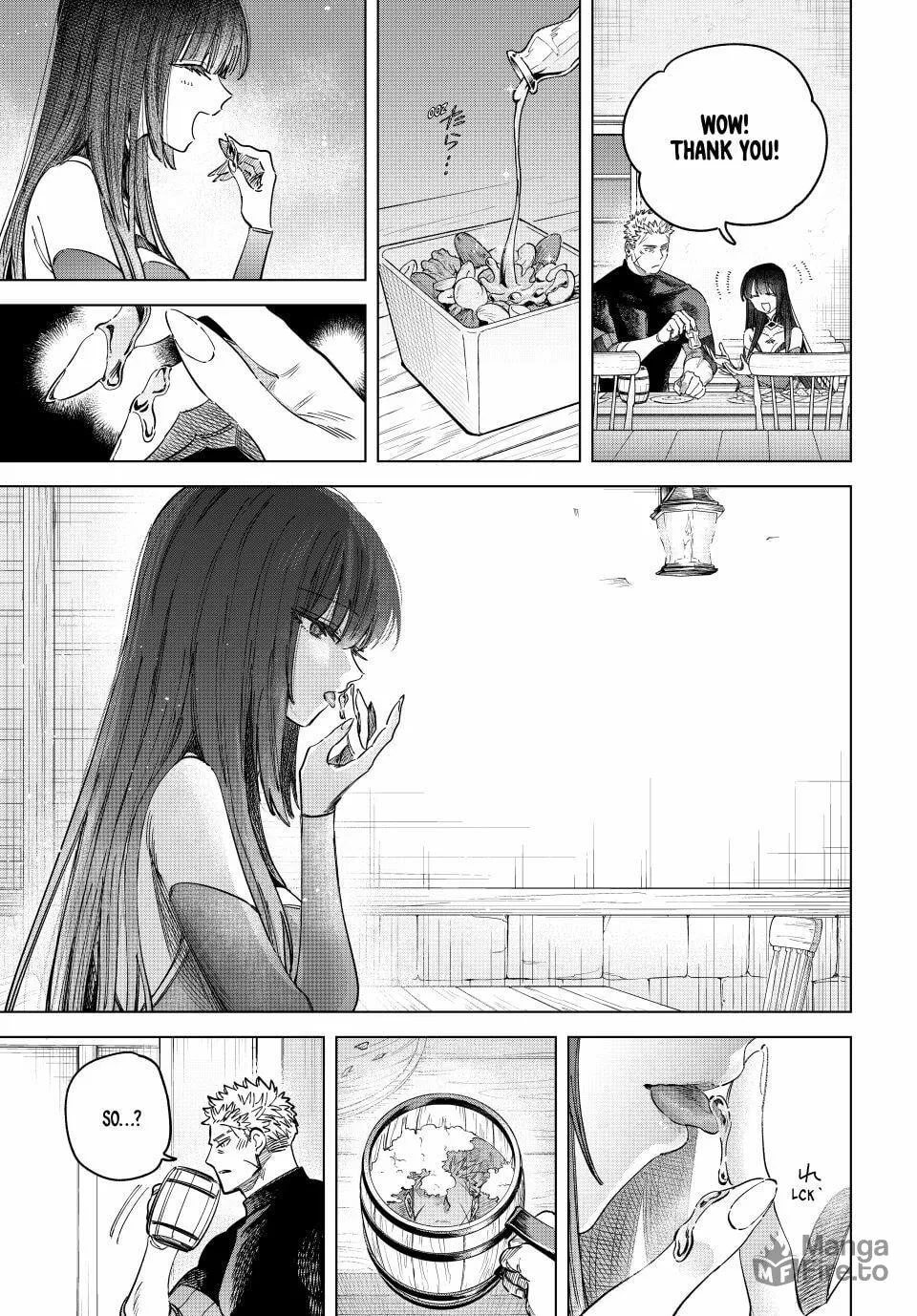 Read The Witch and the Mercenary chapter 49 image 8 on Lezhin