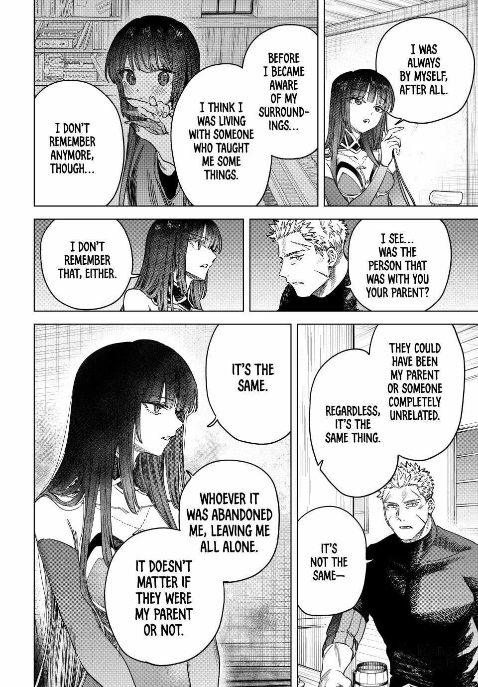 Read The Witch and the Mercenary chapter 49 image 9 on Lezhin