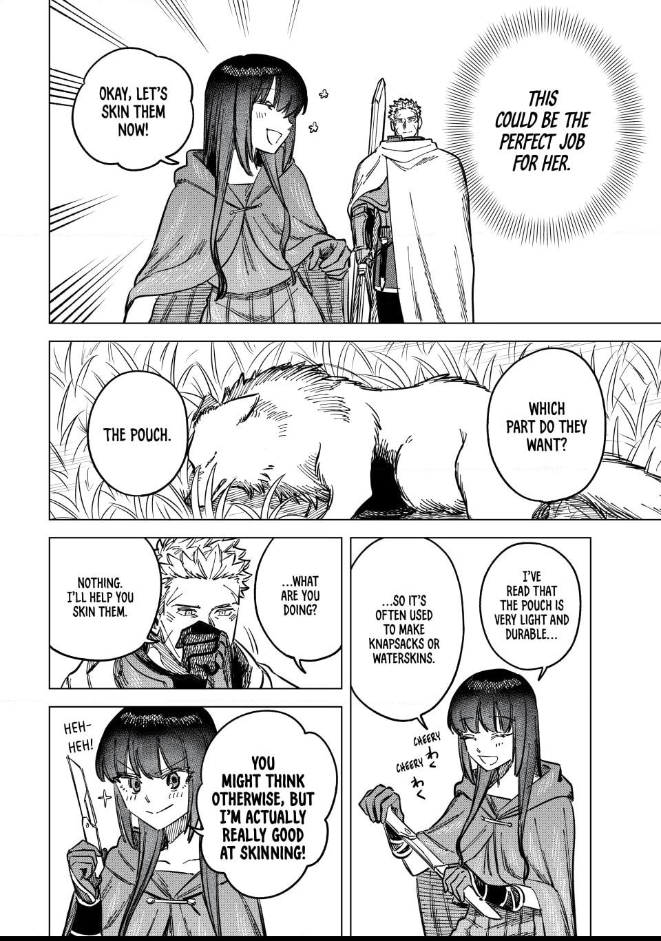Read The Witch and the Mercenary chapter 5.2 image 9 on Lezhin