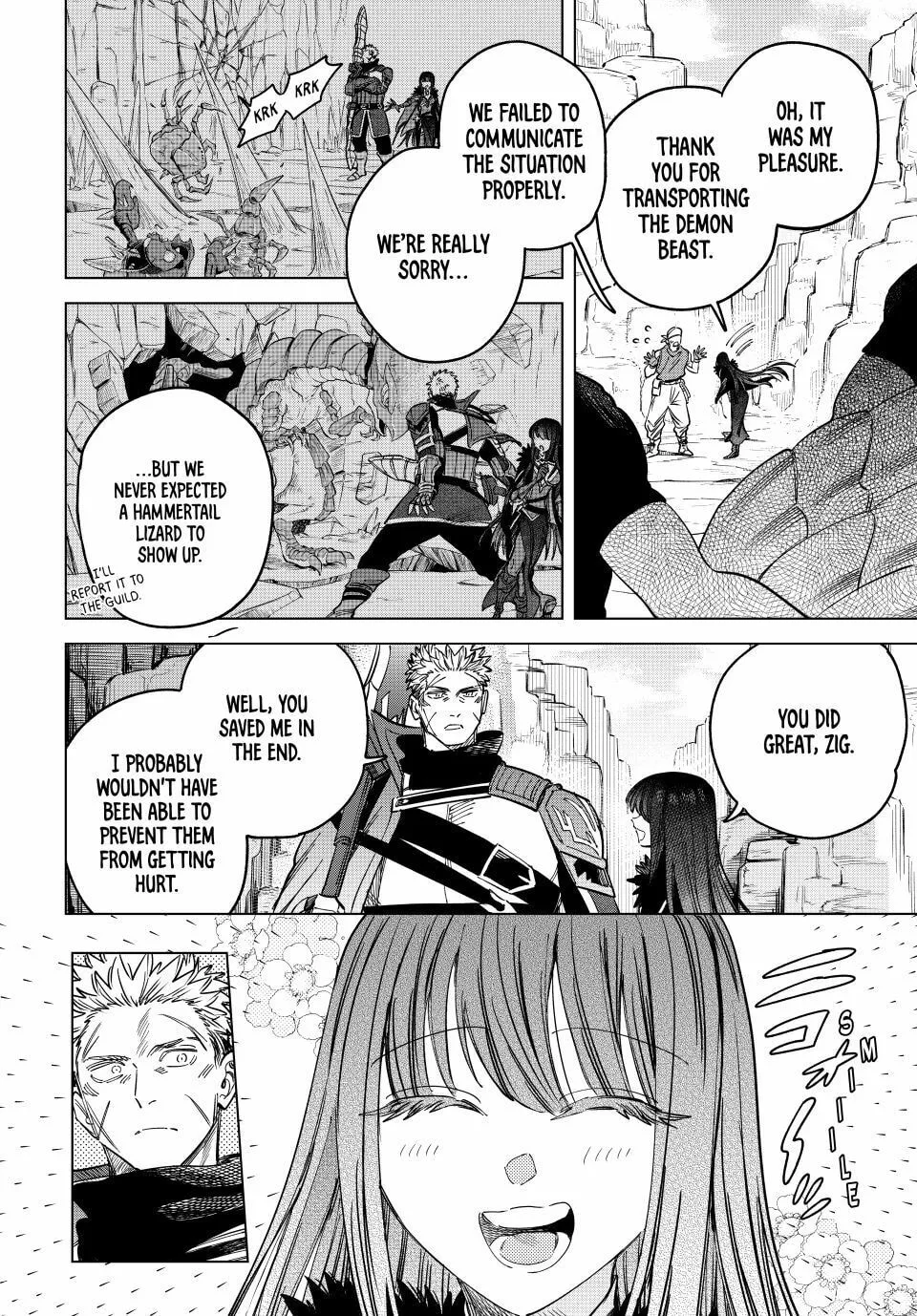 Read The Witch and the Mercenary chapter 51 image 7 on Lezhin