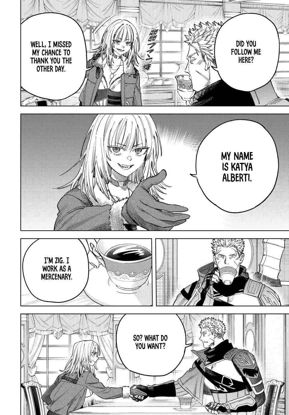Read The Witch and the Mercenary chapter 52 image 1 on Lezhin
