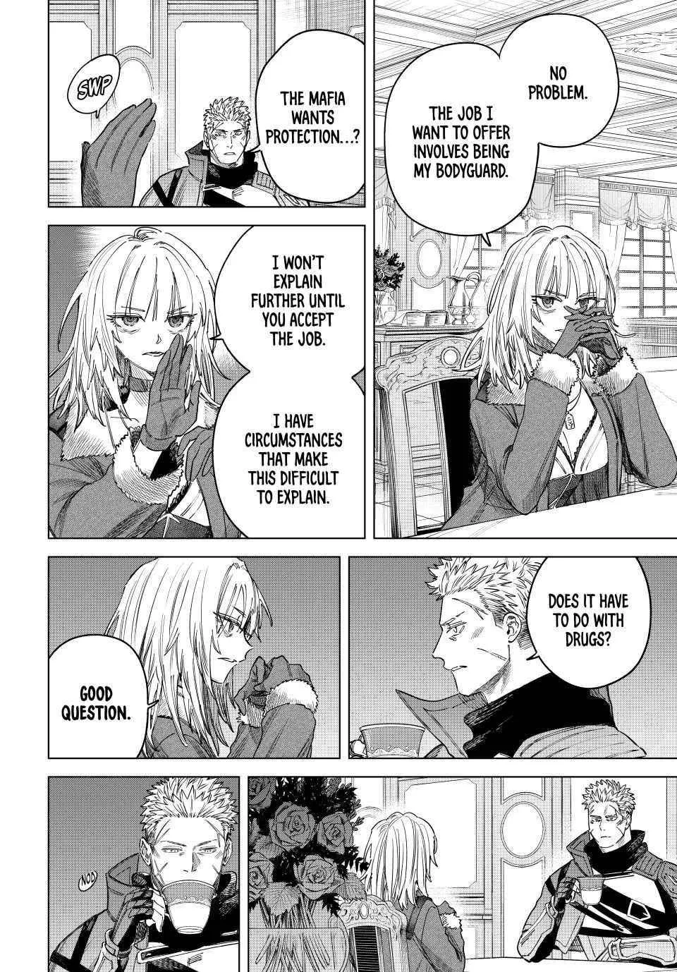 Read The Witch and the Mercenary chapter 52 image 3 on Lezhin